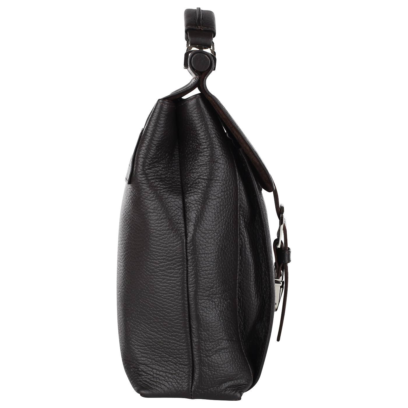 Портфель из коричневой кожи Stevens 