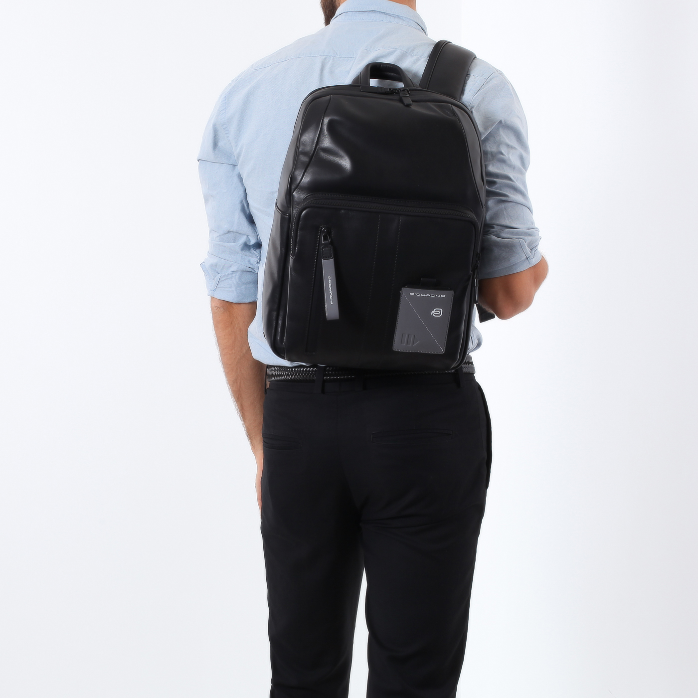 Рюкзак с двойной молнией Piquadro Explorer