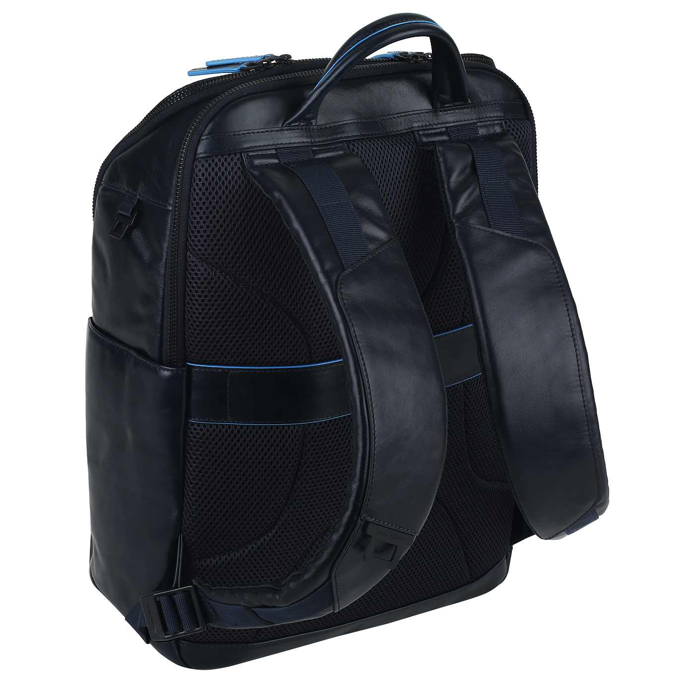 Кожаный рюкзак Piquadro Blue square