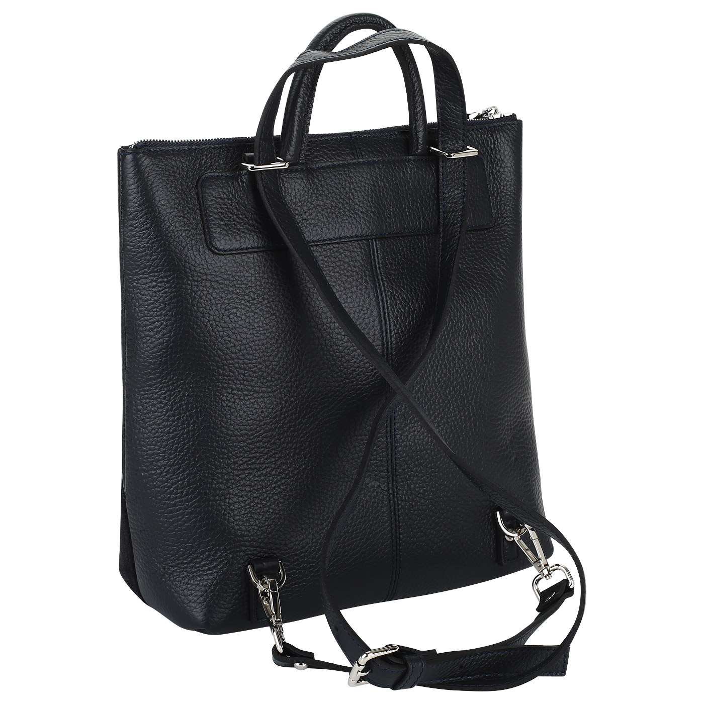 Городской рюкзак из кожи и замши Chatte 