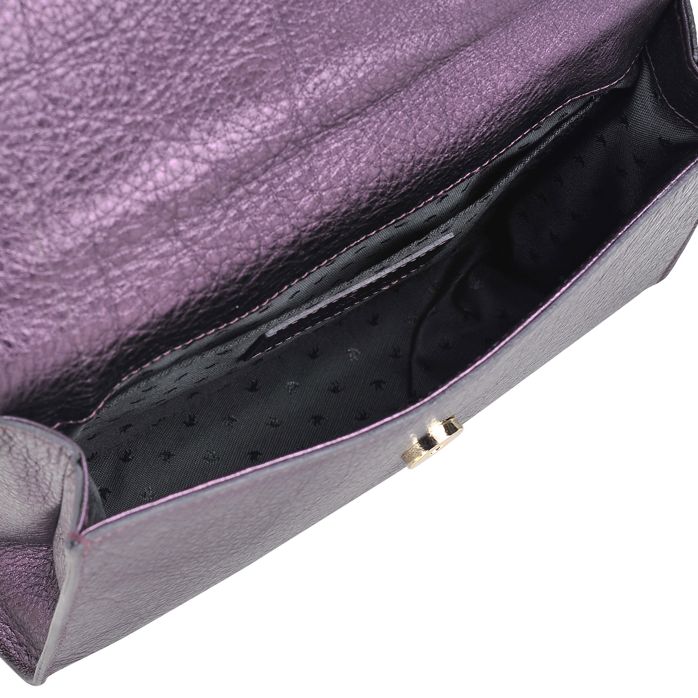 Маленькая кожаная сумка через плечо Aurelli Mini bag