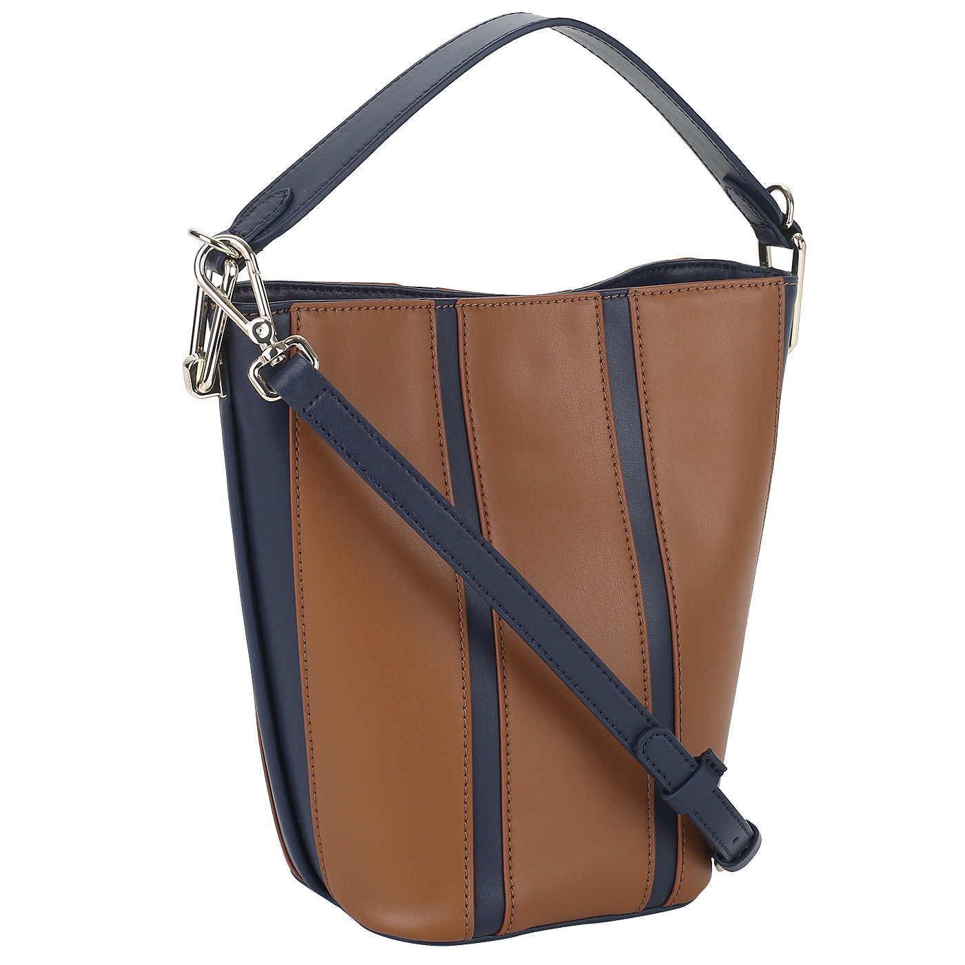 Сумочка из кожи Coccinelle Frenchy Stripes Patch