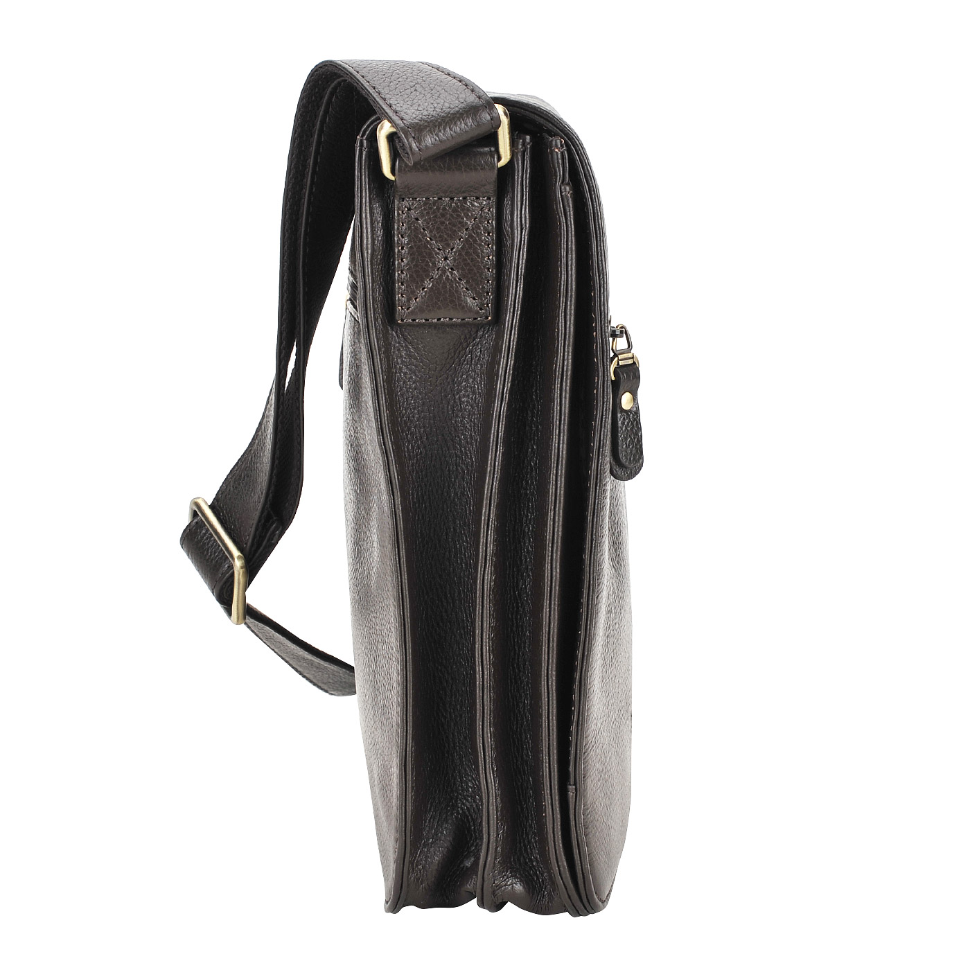 Мужская кожаная сумка через плечо Dr. Koffer 