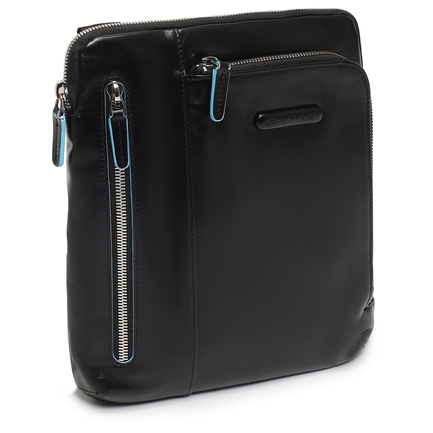 Кожаная сумка-планшет Piquadro Blue square