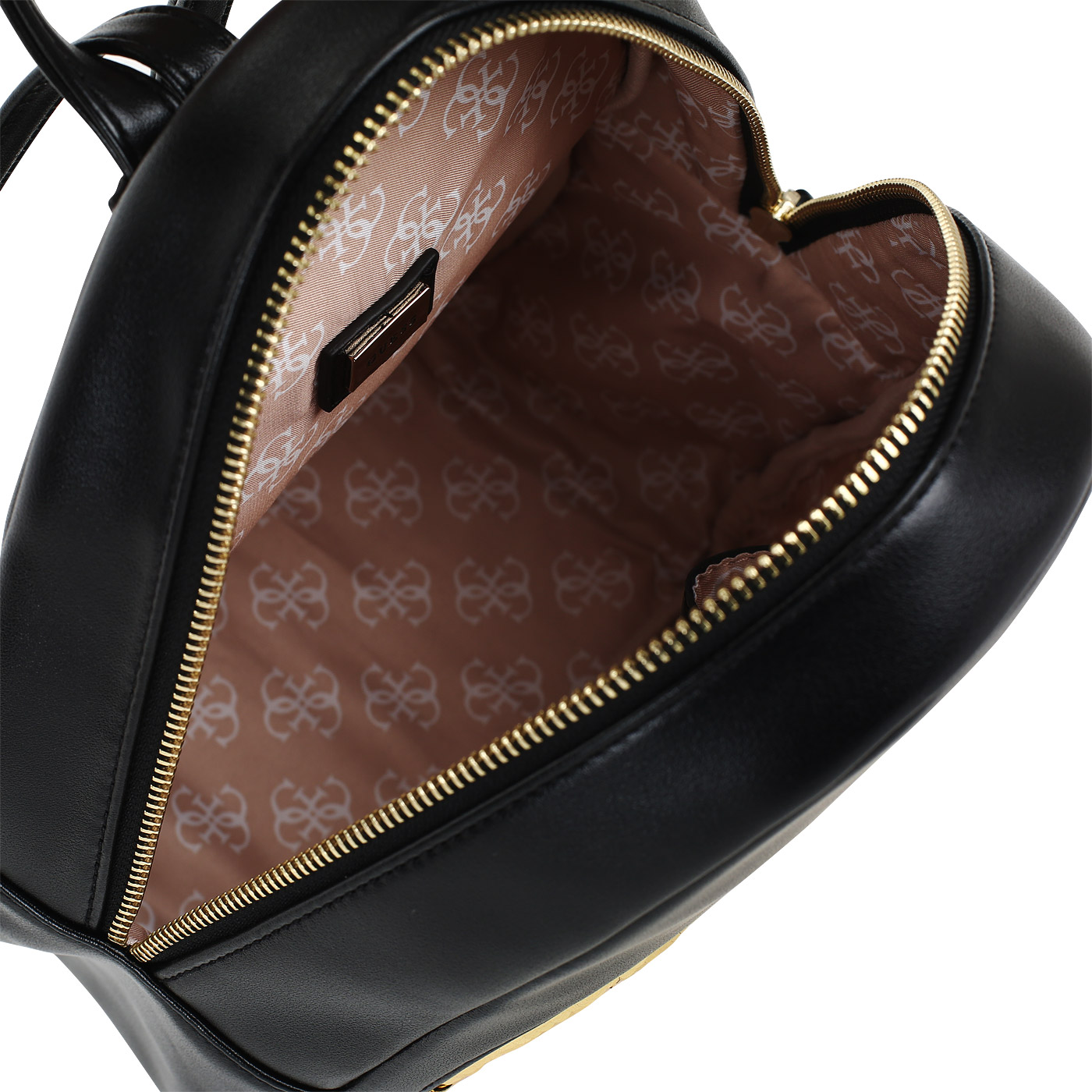 Черный рюкзак с декором Guess Kids