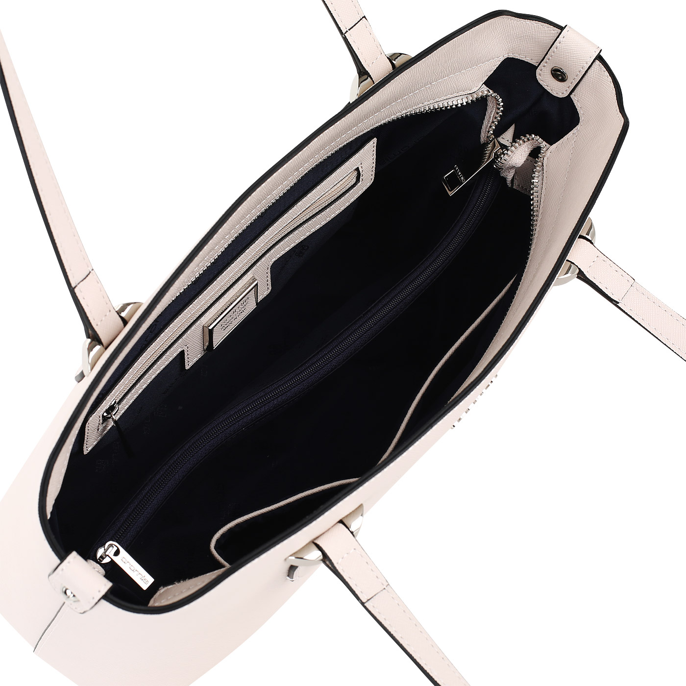 Вместительная сафьяновая сумка Cromia Perla