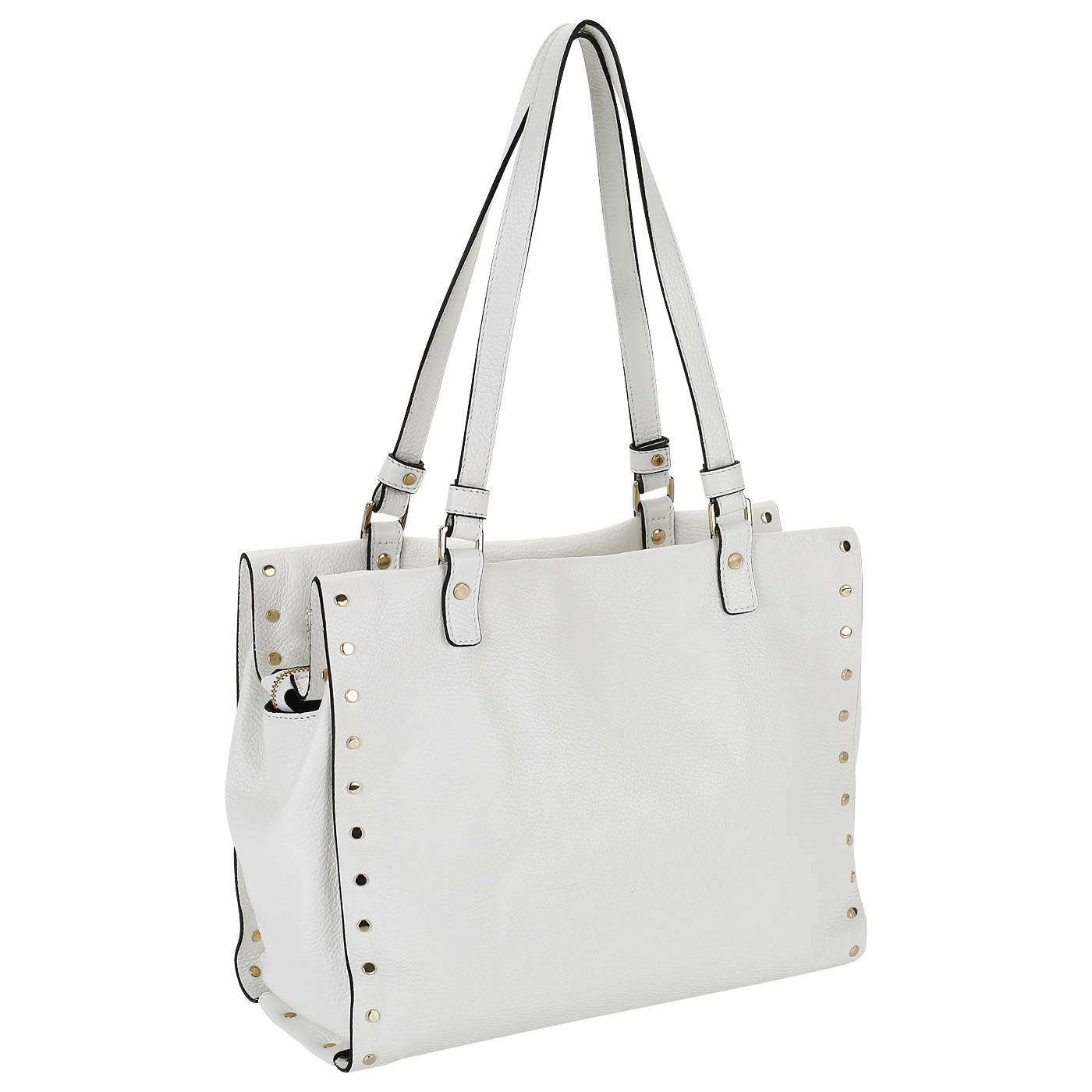 Кожаная сумка с клепками Ripani Eden