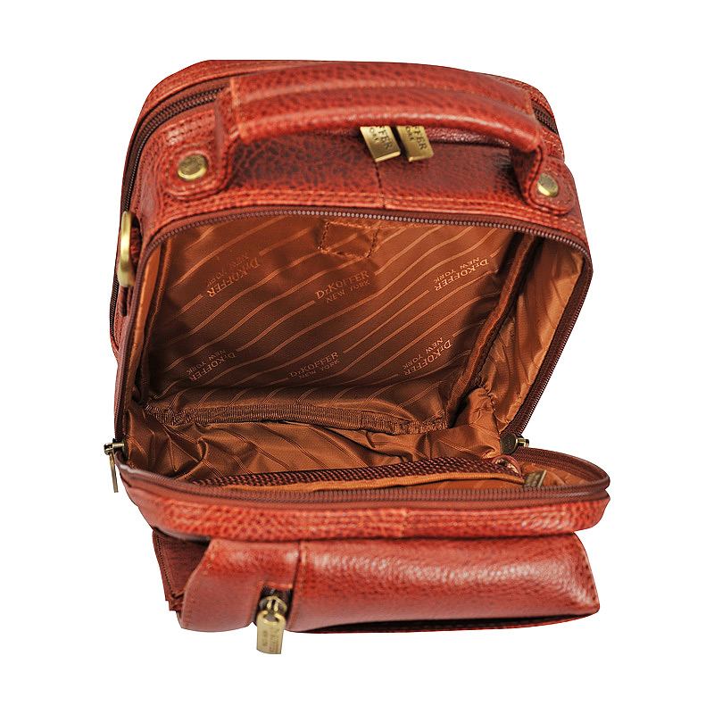 Мужская кожаная деловая сумка Dr. Koffer 