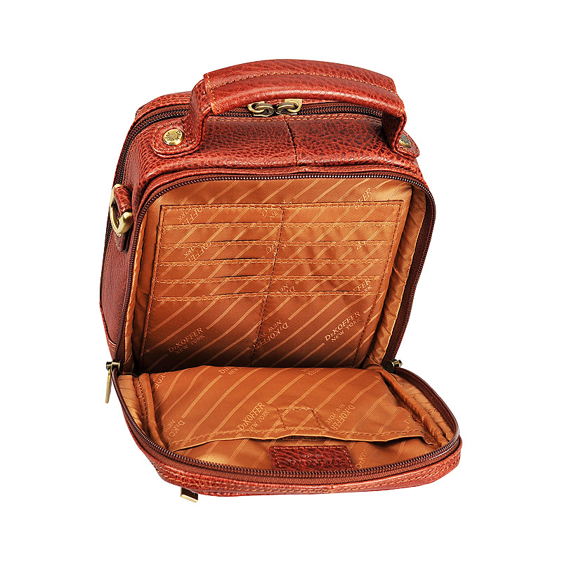 Мужская кожаная деловая сумка Dr. Koffer 