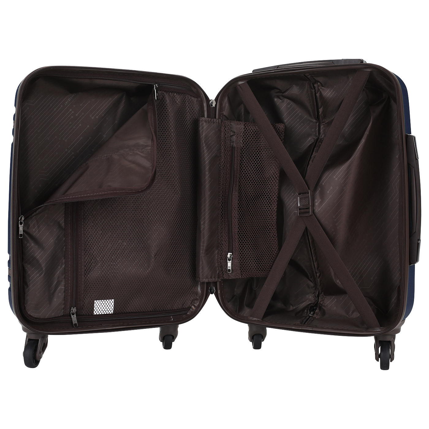 Чемодан для ручной клади из ABS-пластика Eberhart Moonstone