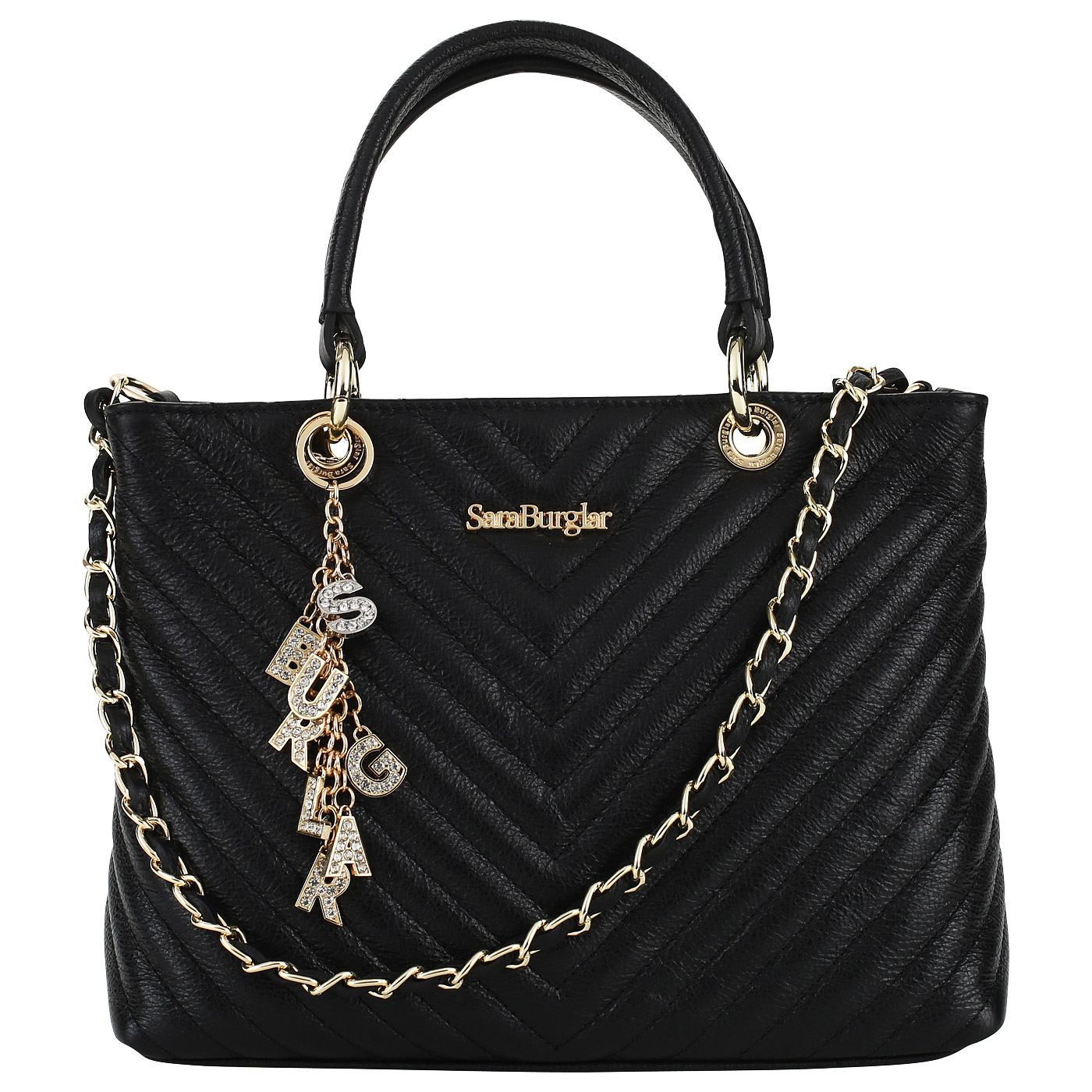 Sara Burglar Стеганая сумка с двумя отделениями