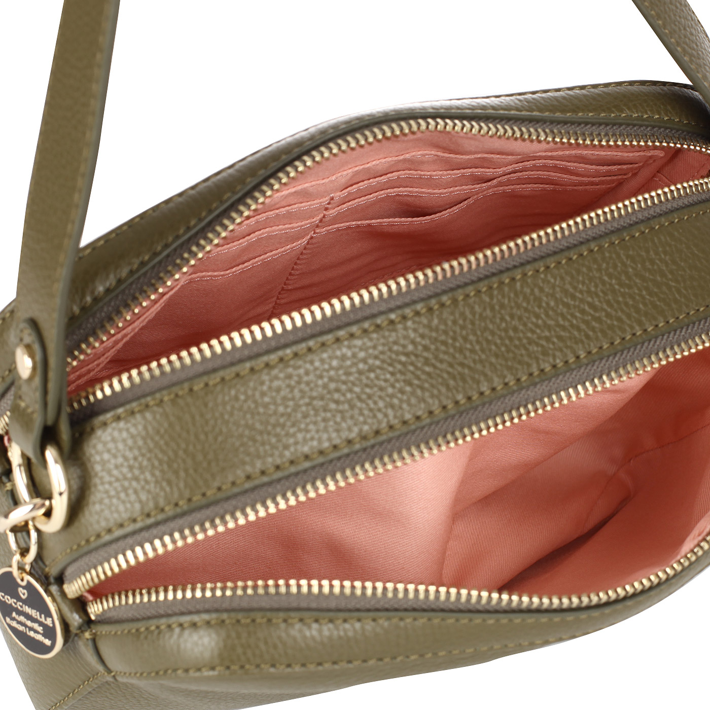 Сумочка с двумя отделами на молнии Coccinelle Alpha