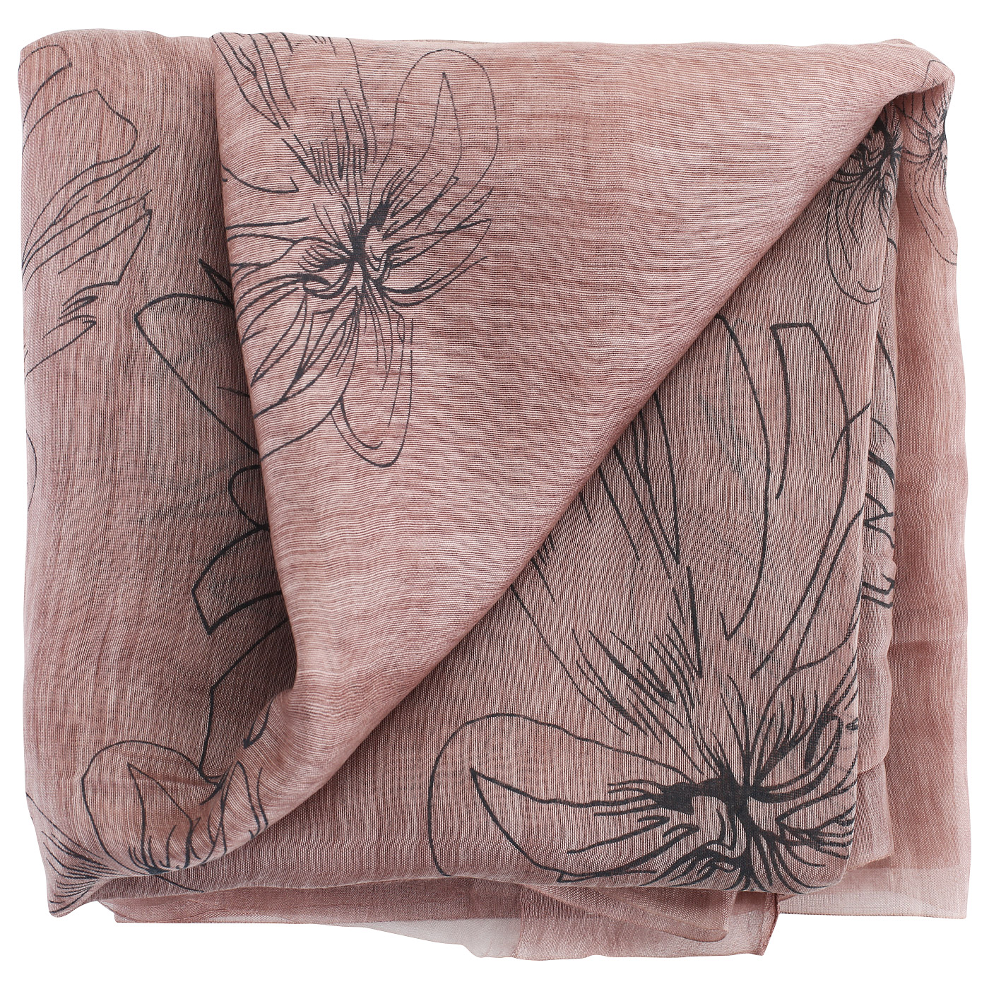 Розовый шарф Dr. Koffer 