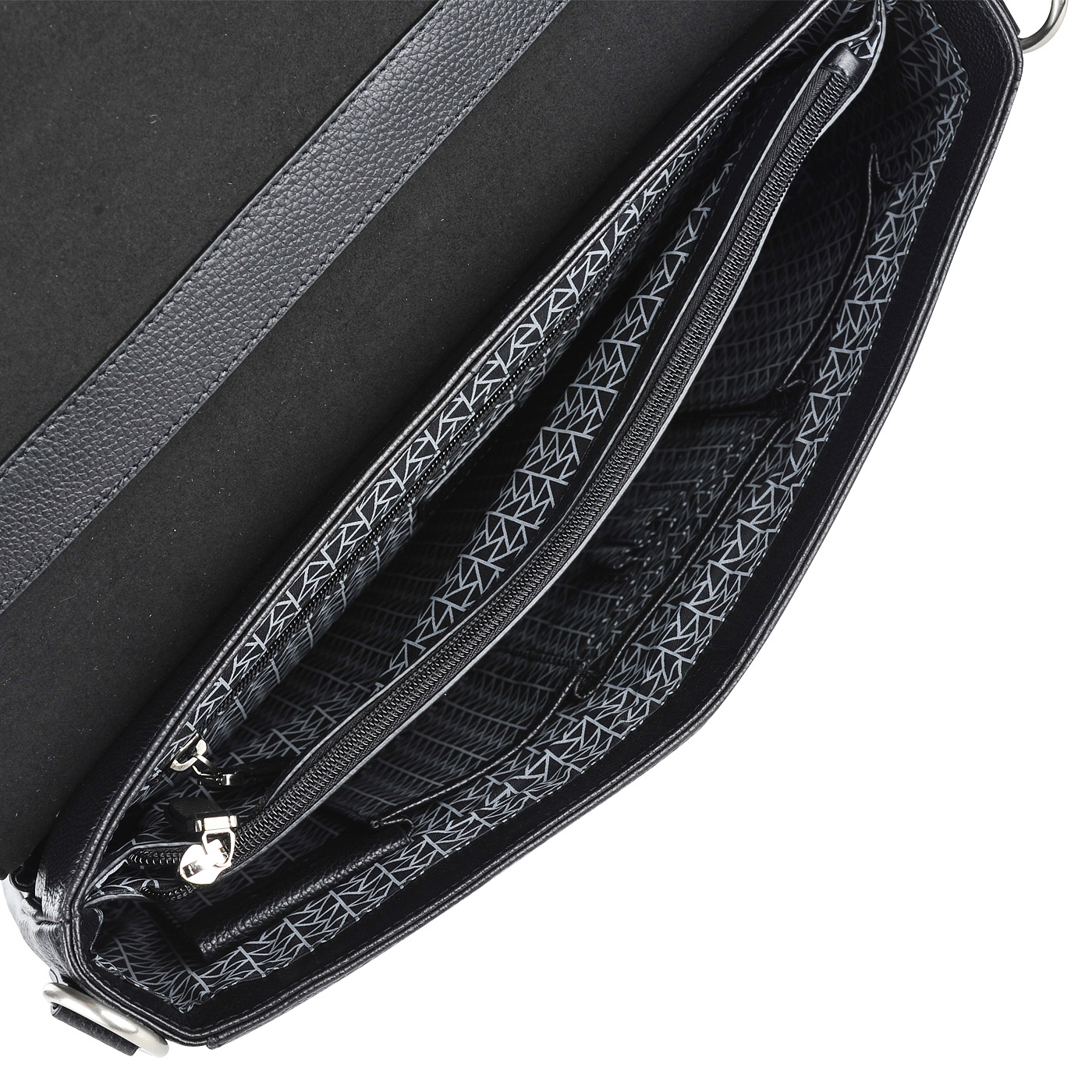 Мужской кожаный портфель с двумя отделами Dr. Koffer 