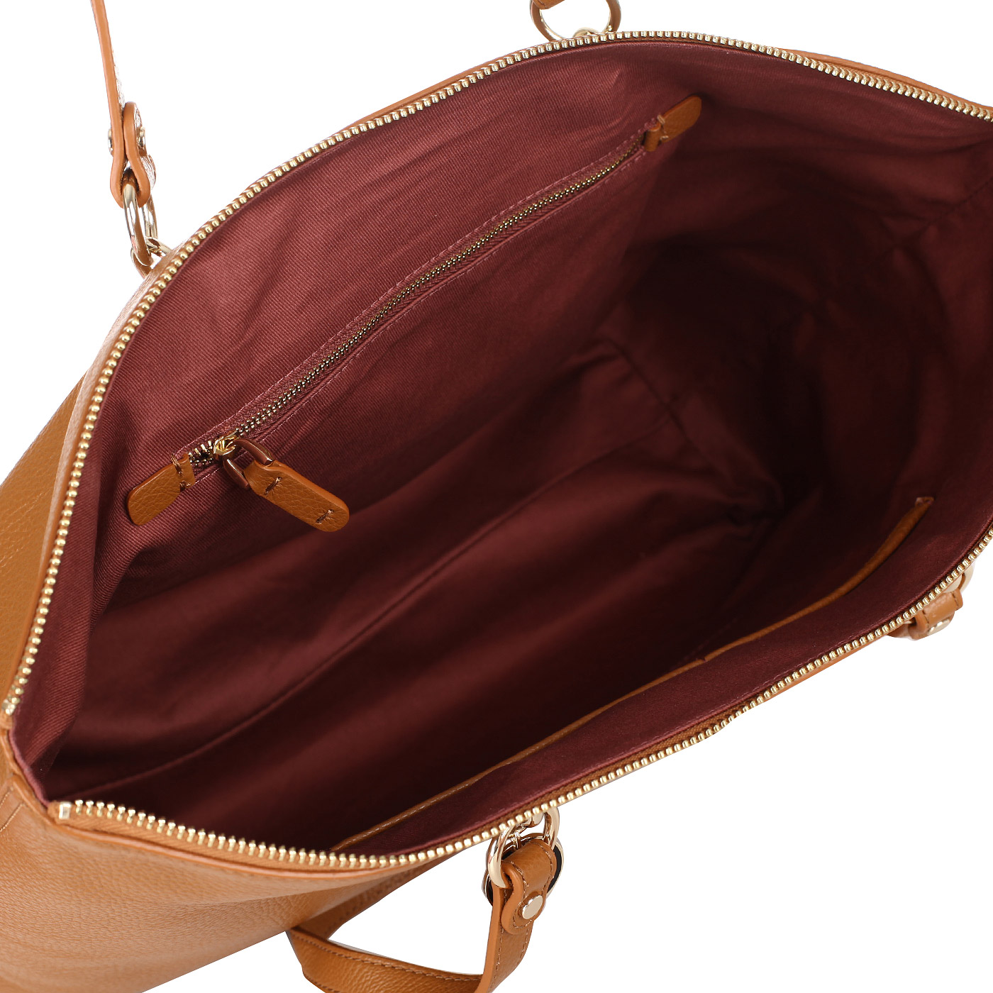 Мягкая кожаная сумка Coccinelle Alpha