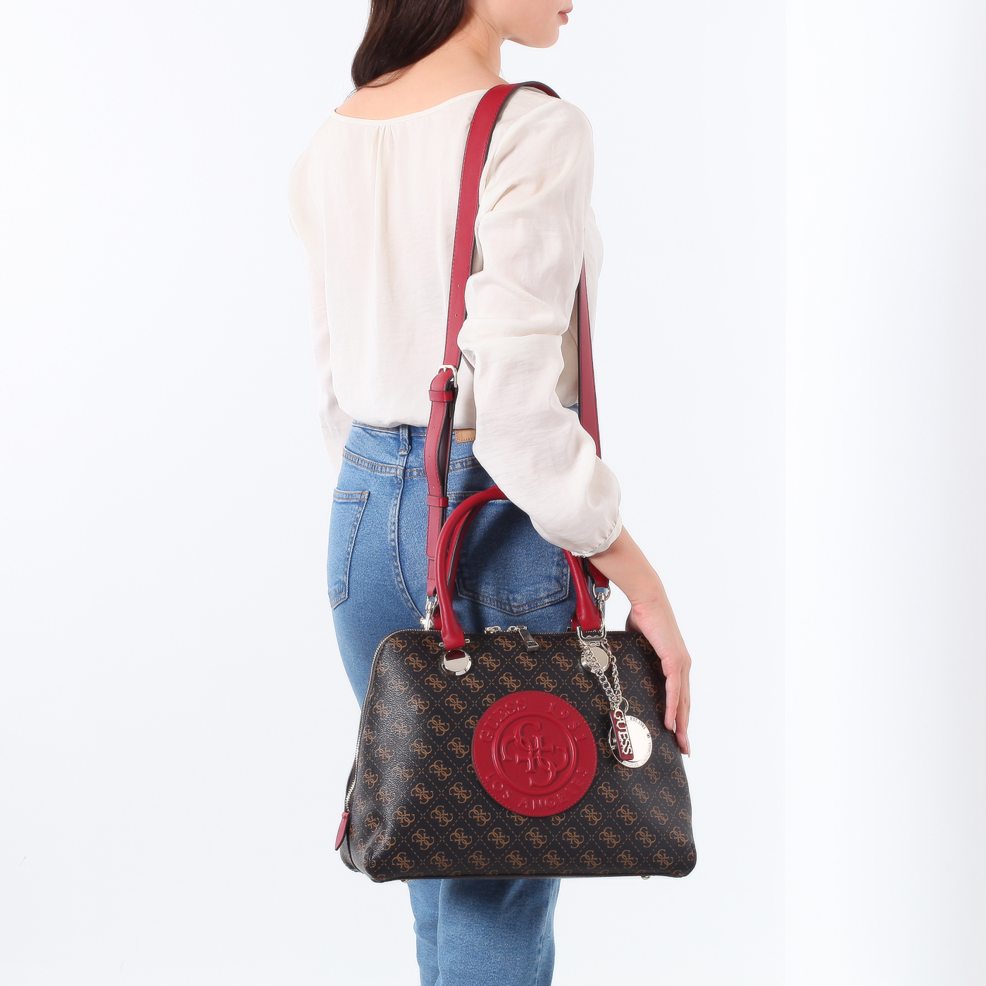 Сумка с логотипом бренда Guess Aline