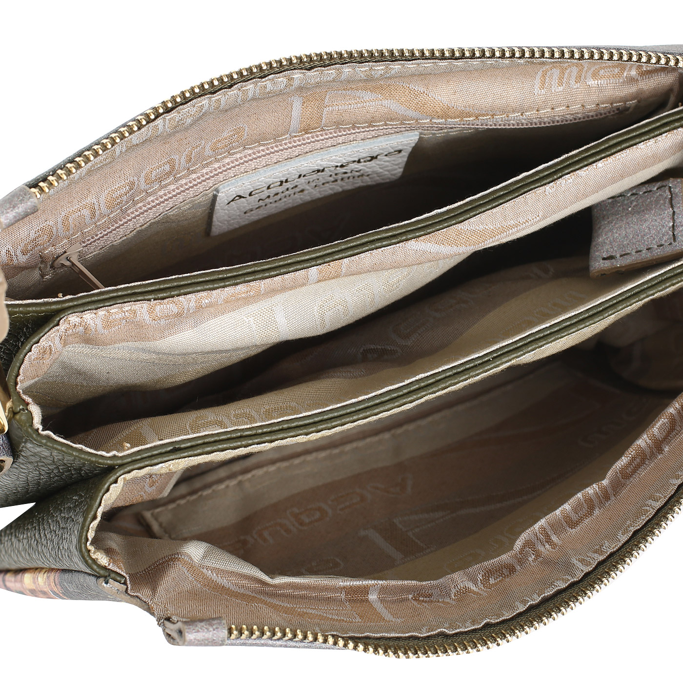 Сумочка с тремя отделами Acquanegra Milan