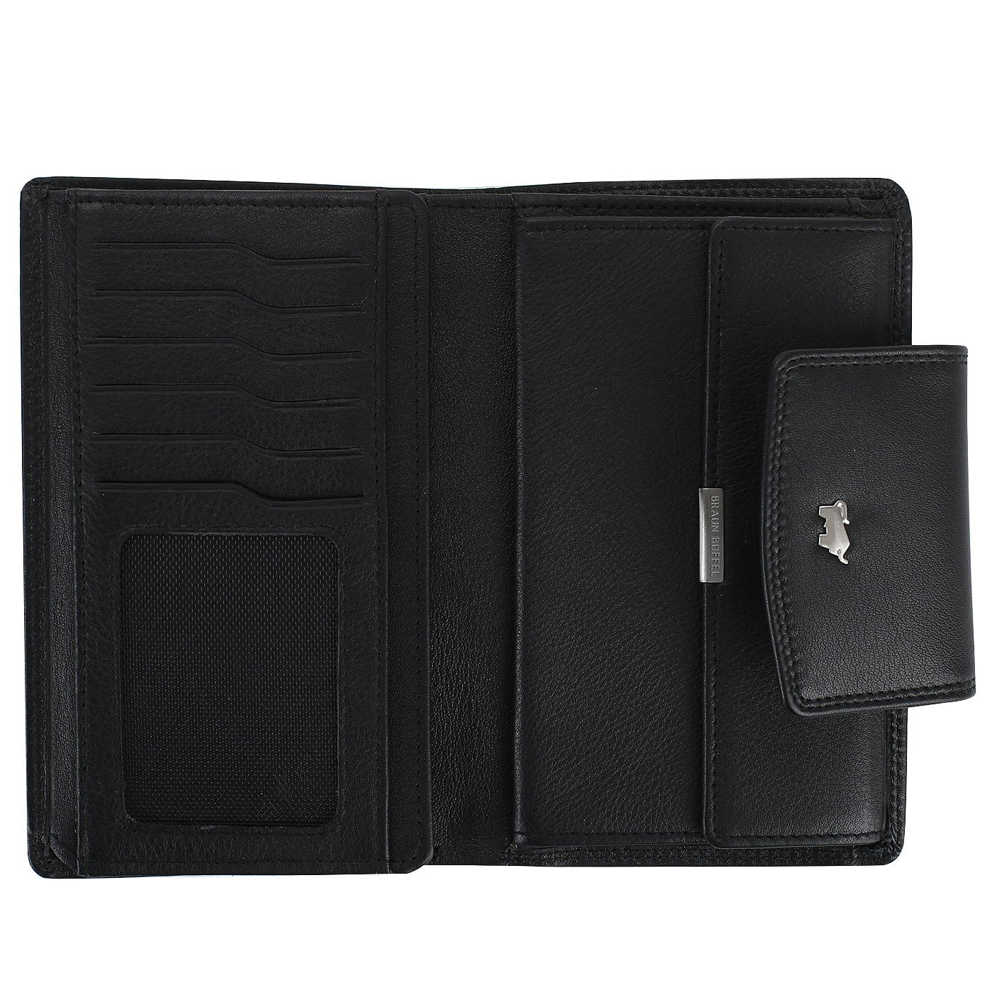 Черное портмоне Braun Buffel Golf 2.0