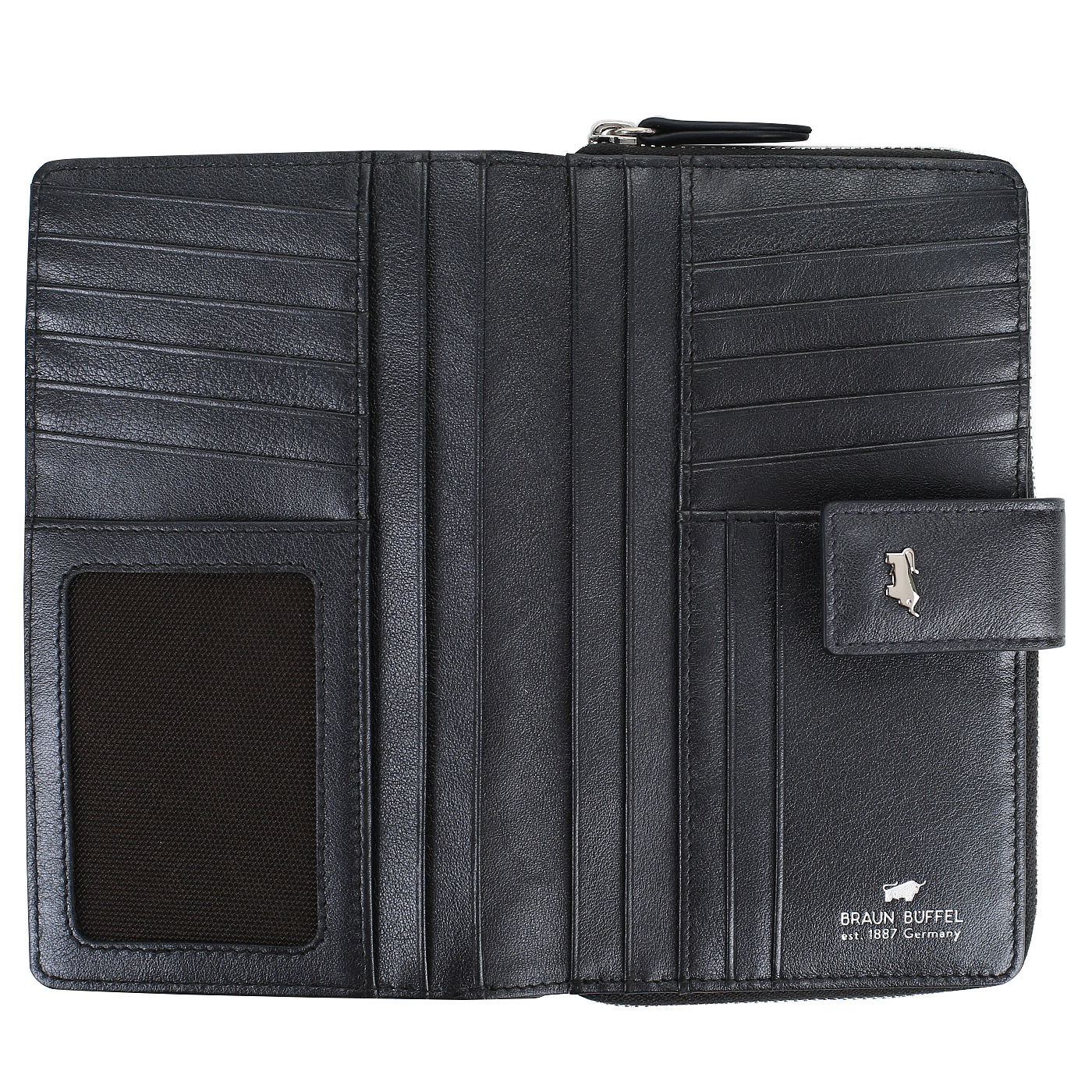 Кожаный кошелек с двумя отделениями Braun Buffel Salerno