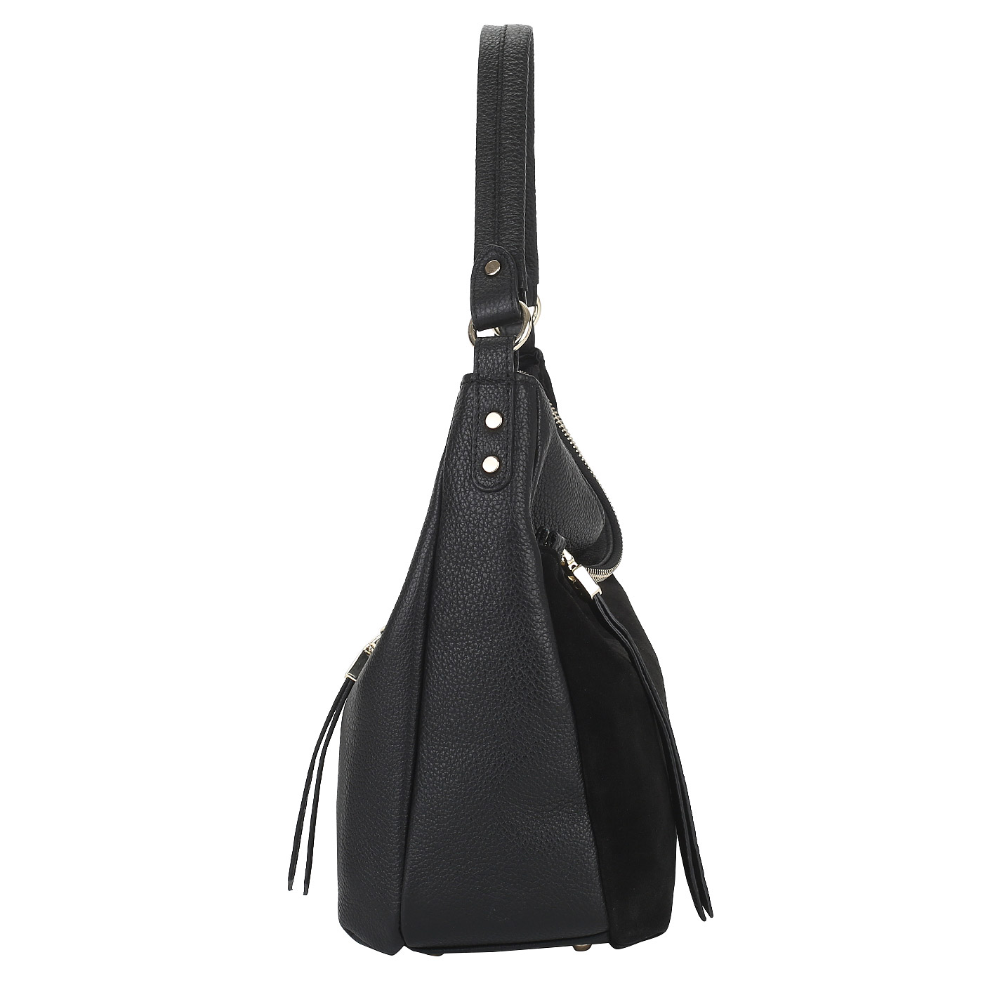 Сумка-хобо Aurelli Suede