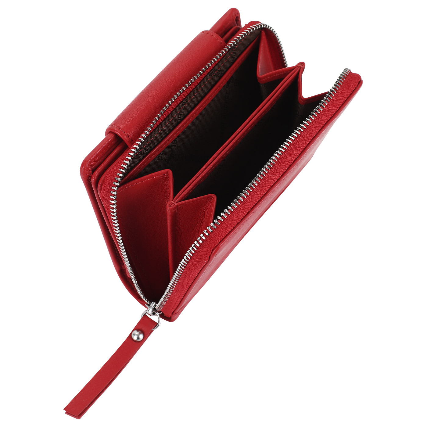 Красный кожаный кошелек Braun Buffel Miami