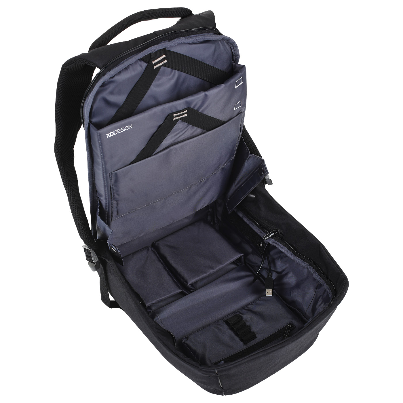 Рюкзак с USB-портом XD Design Bobby