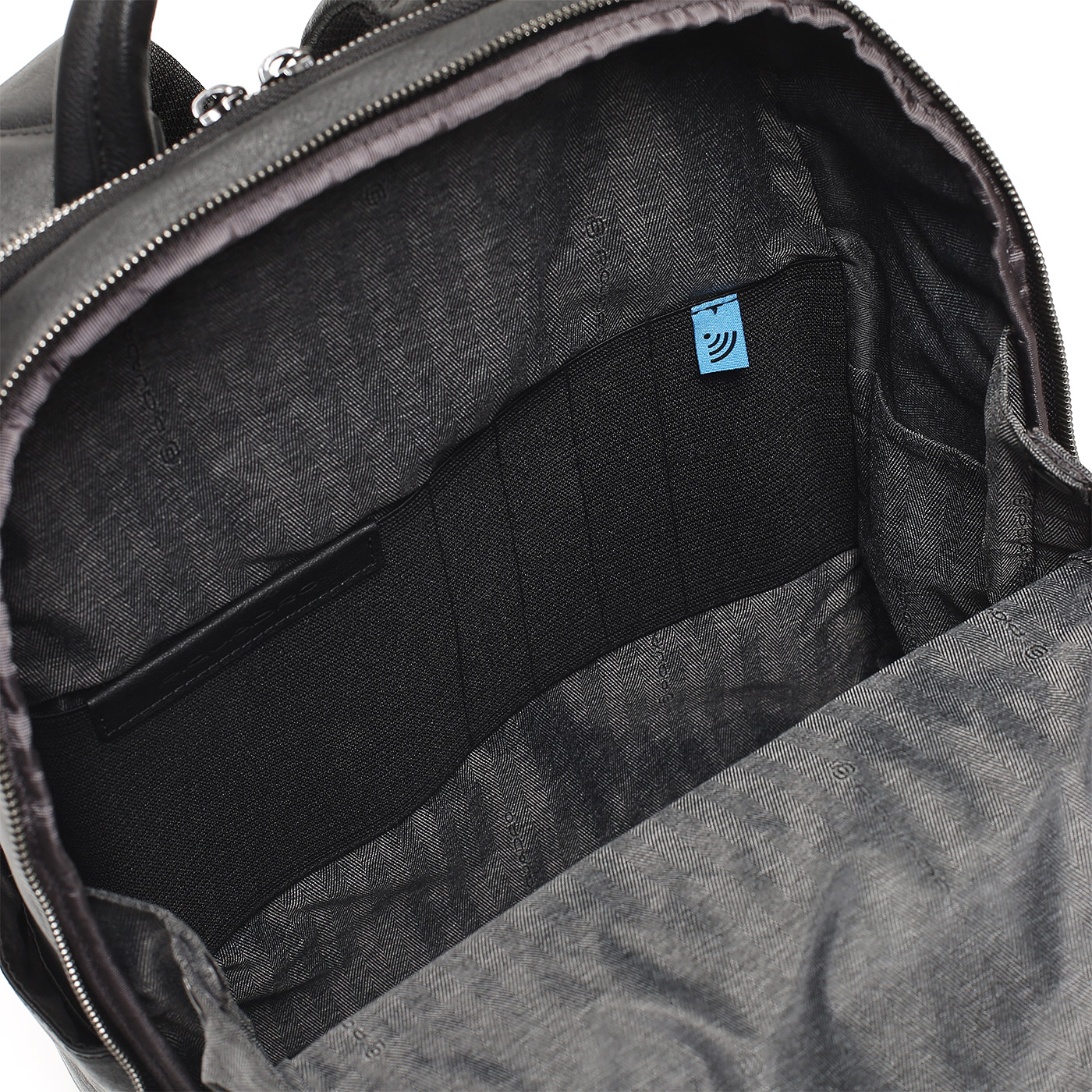 Кожаный рюкзак Piquadro Black square