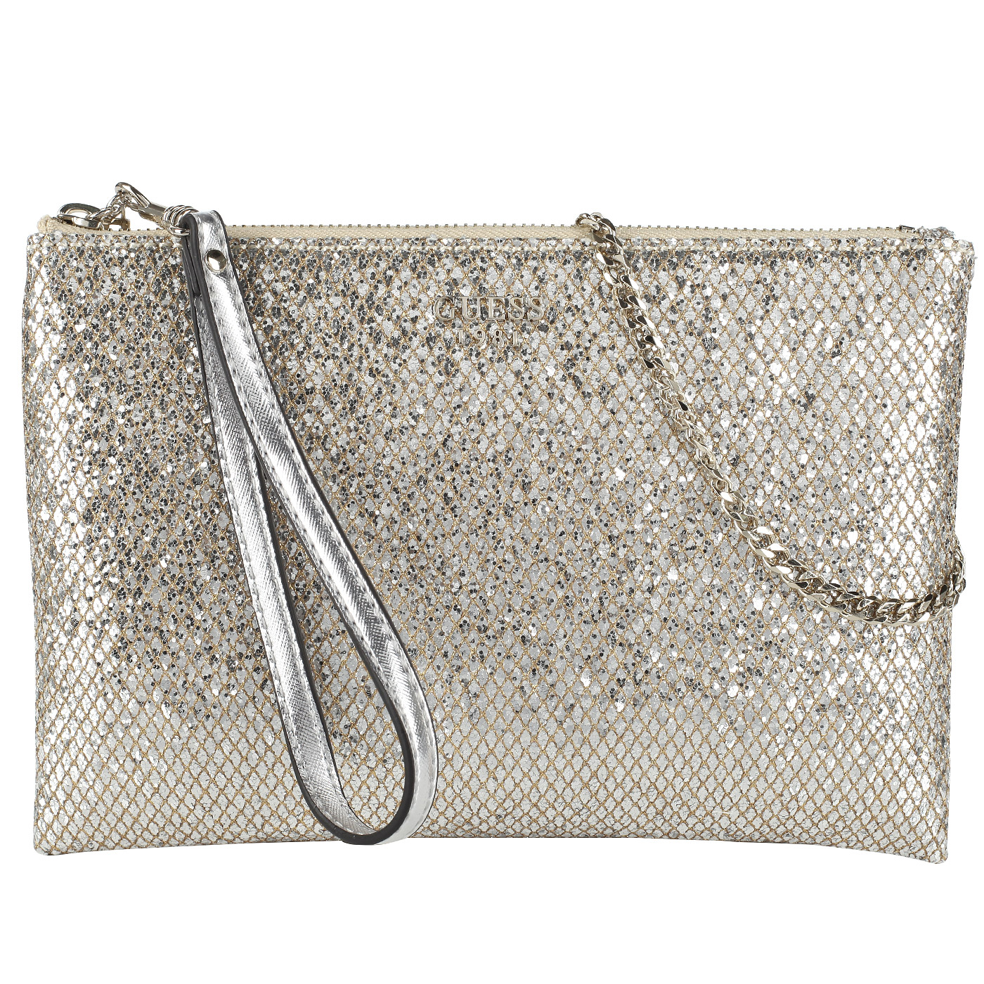 Guess Маленькая сумка со съемным ремешком в виде цепочки