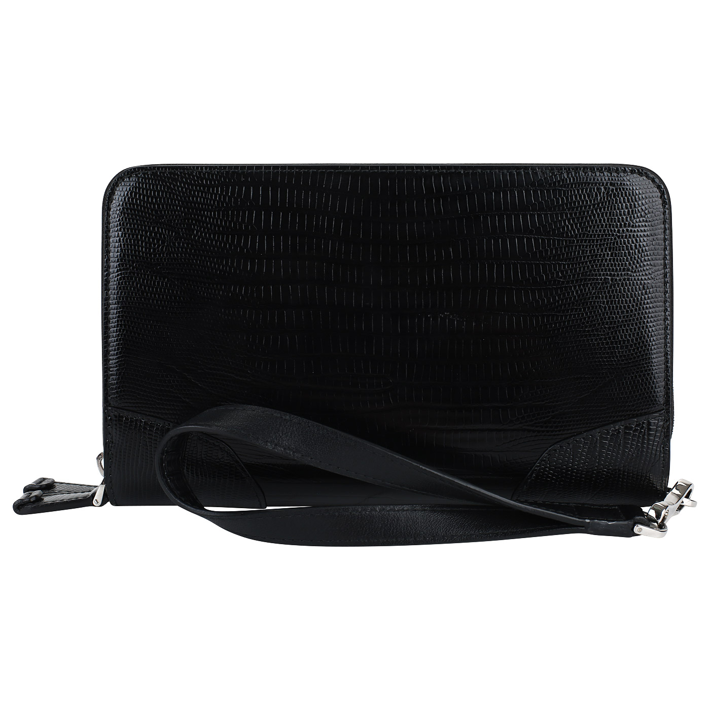 Черная кожаная сумка-визитка Mayrhoff Munchen