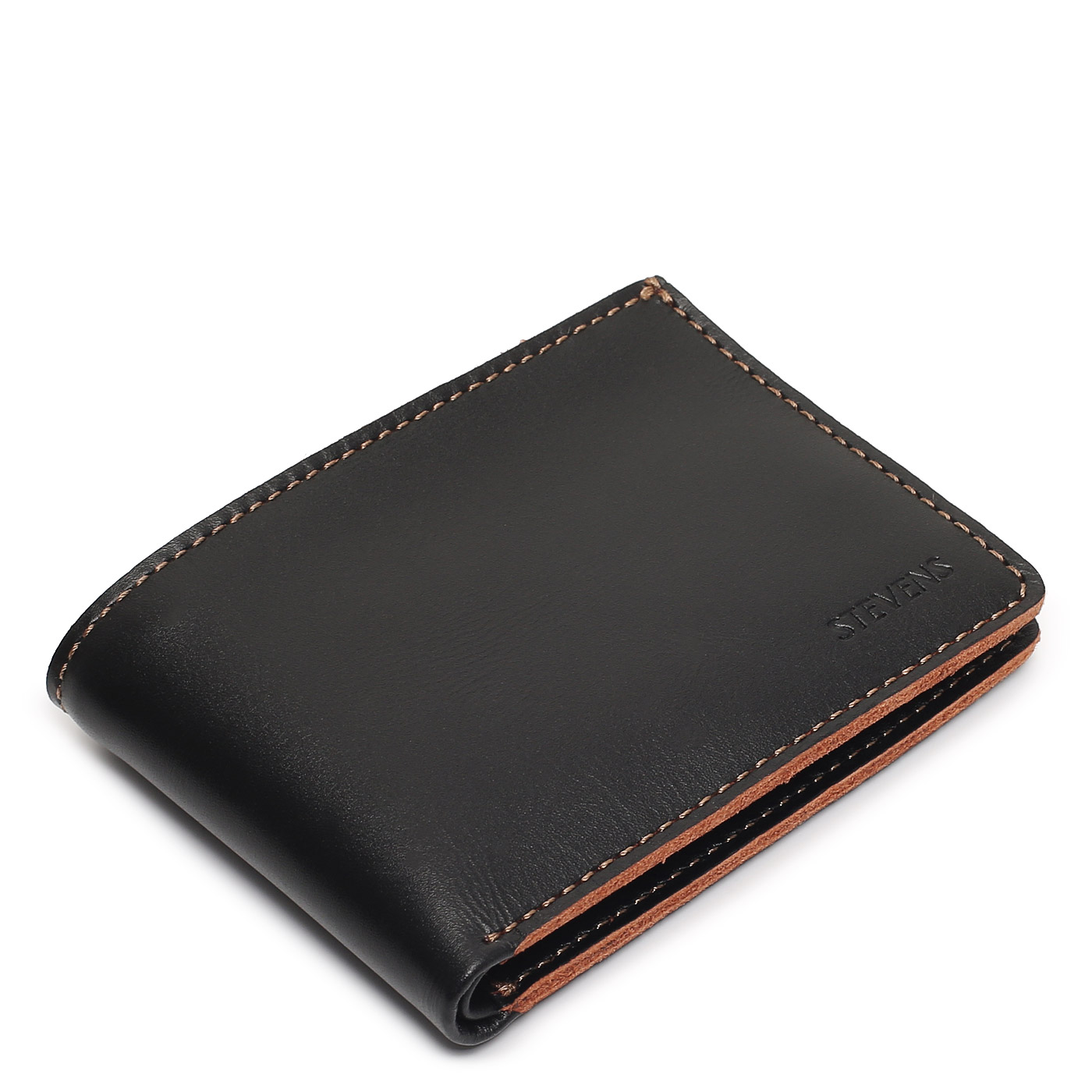 Портмоне складное на кнопке Stevens 