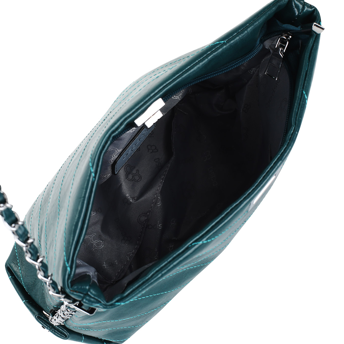 Стеганая сумка из экокожи Dispacci 