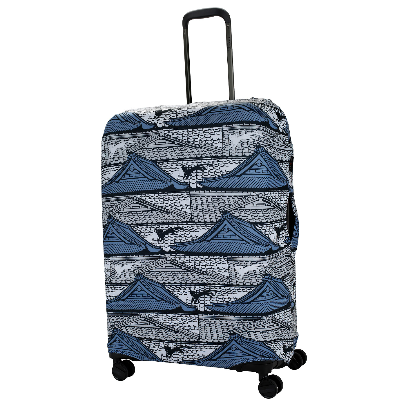 Eberhart Эластичный чехол для чемодана с принтом