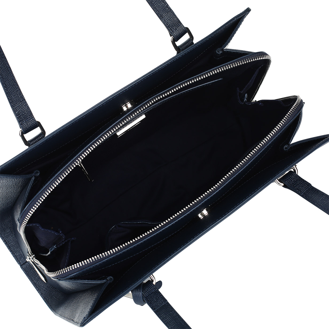 Сафьяновая сумка с длинными ручками Cromia Mina