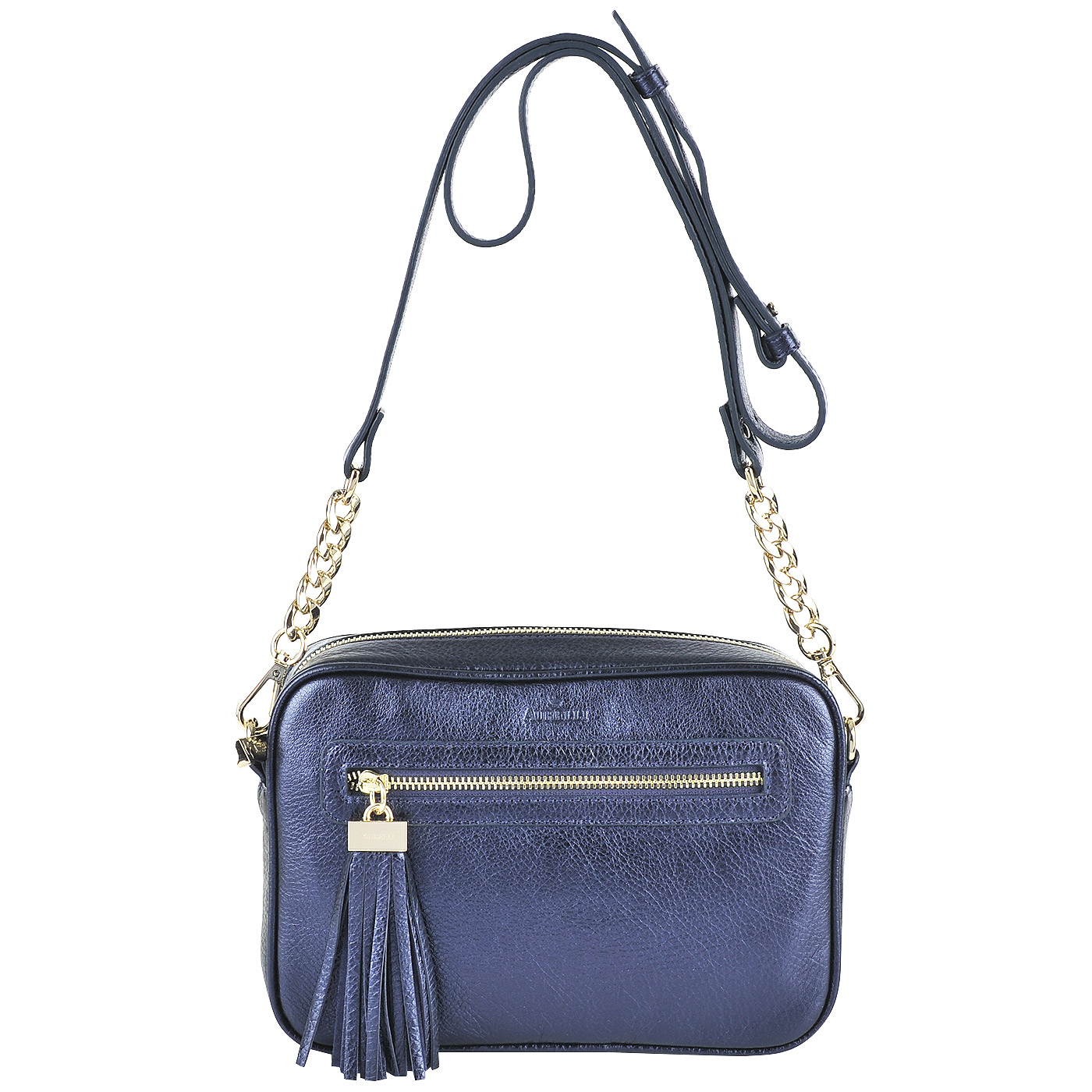 Aurelli Женская кожаная сумка через плечо