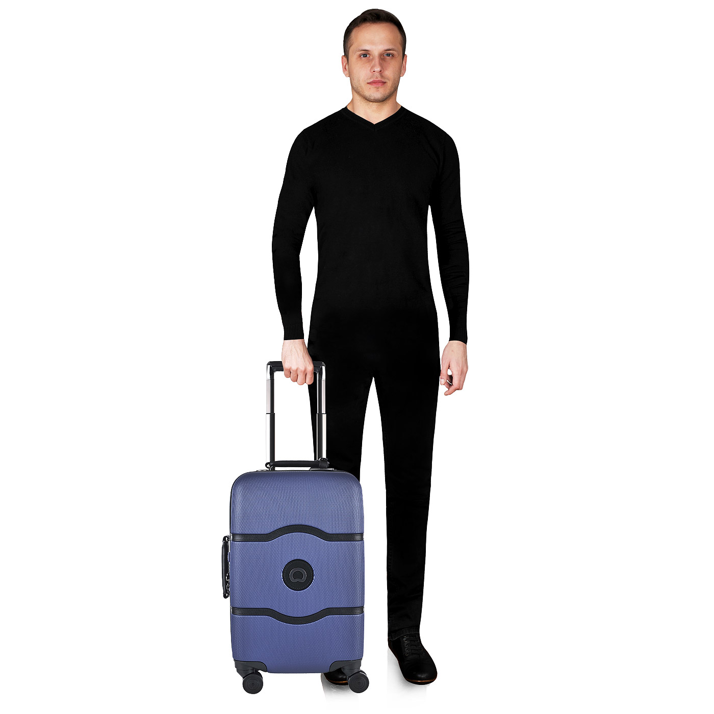 Чемодан маленький S из поликарбоната Delsey Chatelet hard +