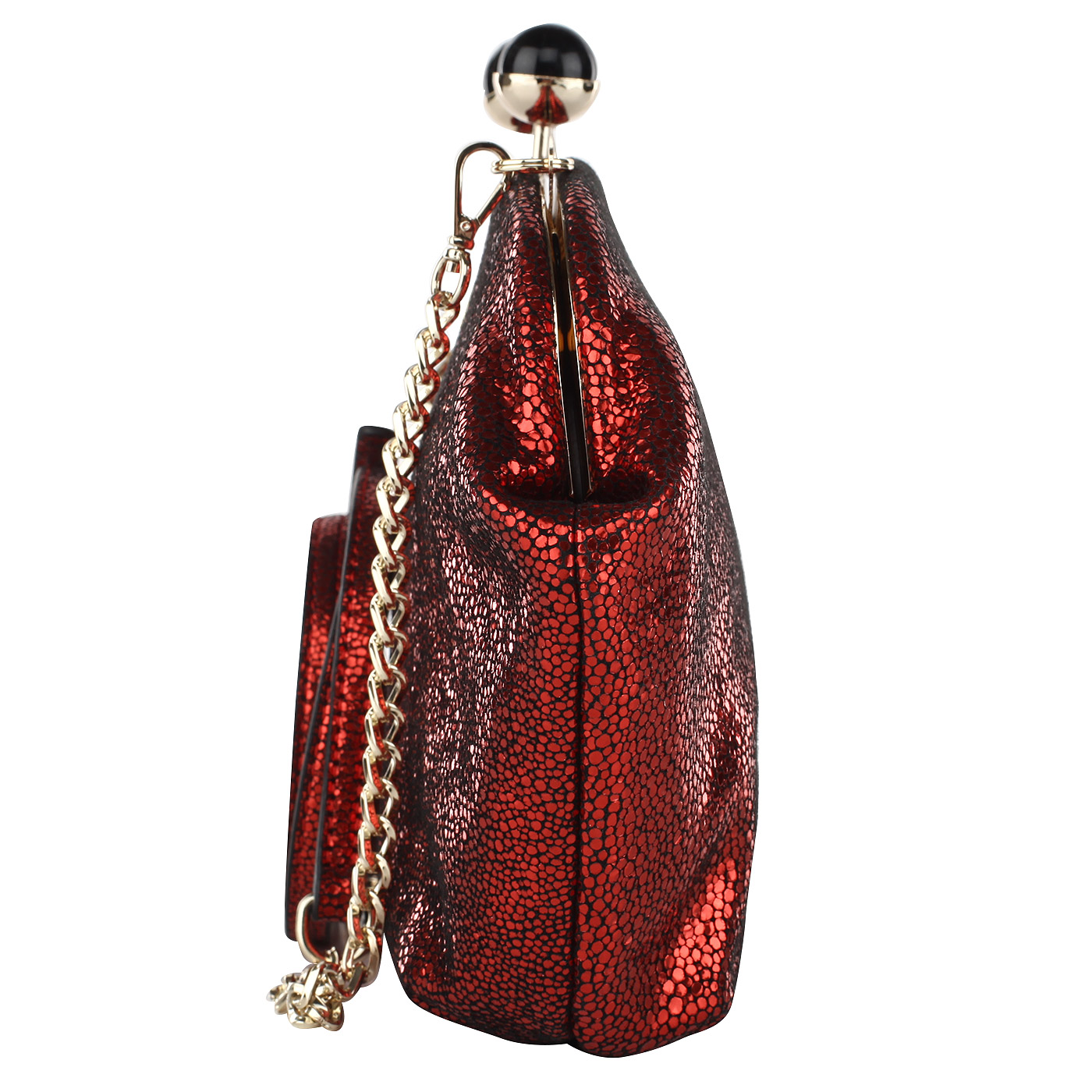 Кожаный ридикюль Cromia Gala met