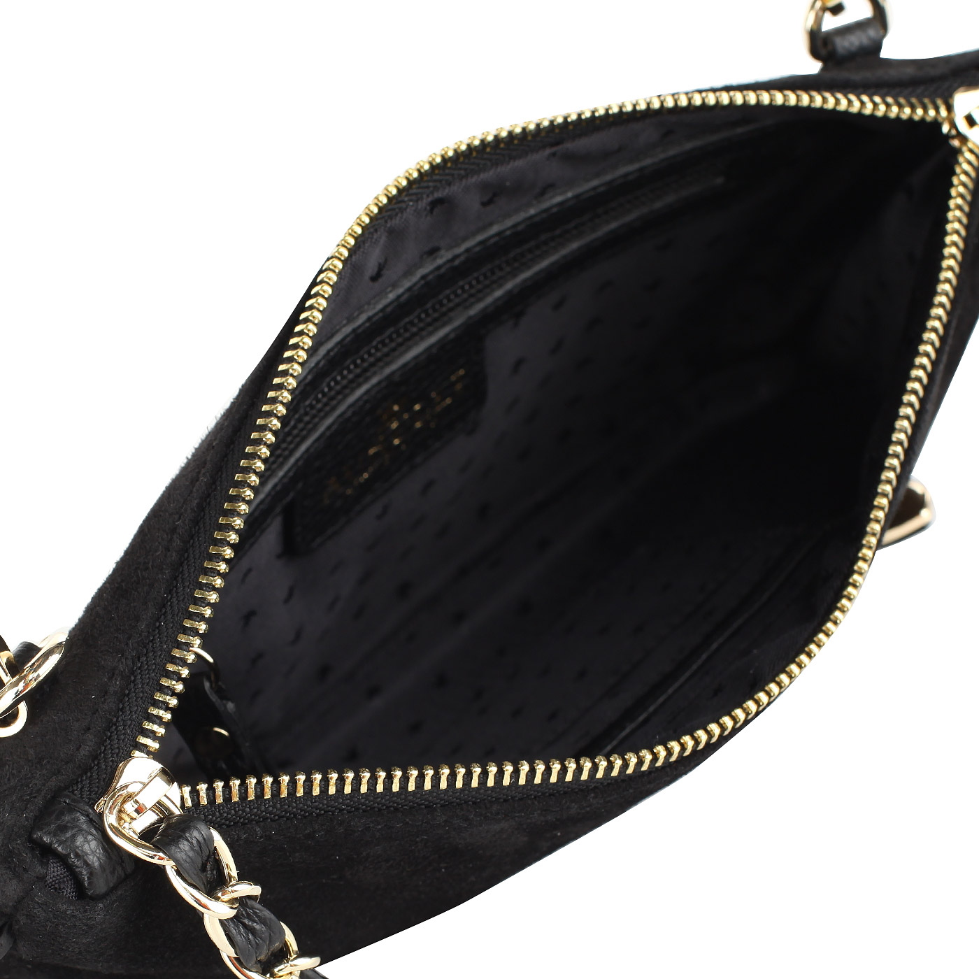 Женская замшевая сумочка с плечевым ремешком Aurelli 