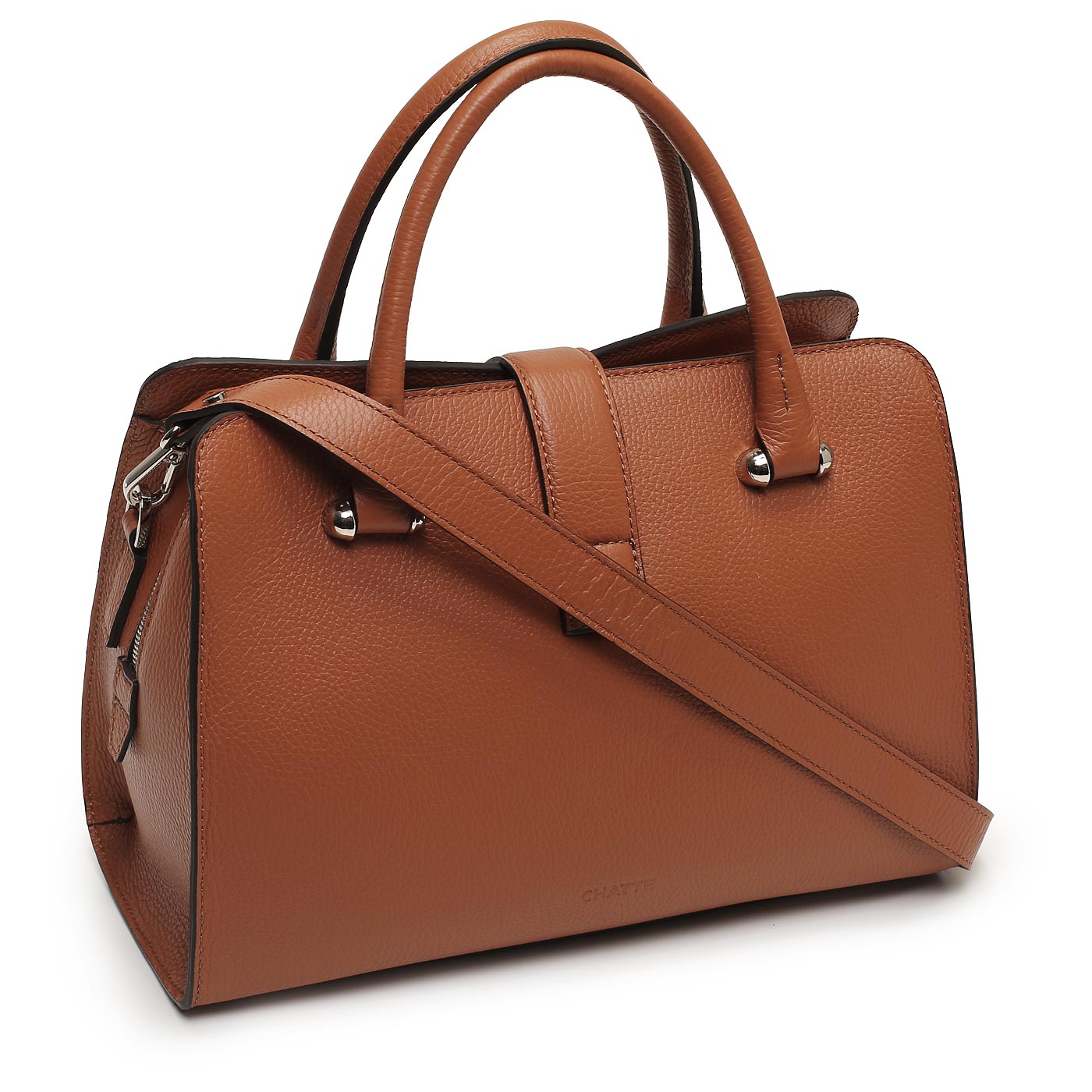 Кожаная сумка Chatte Marseille