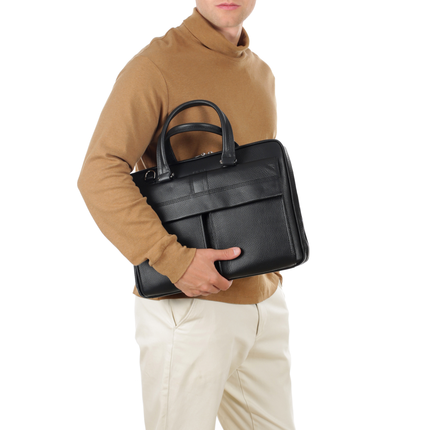 Деловая сумка на молнии Stevens 