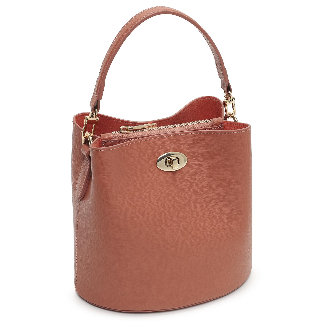 Кожаная сумка Aurelli Saffiano