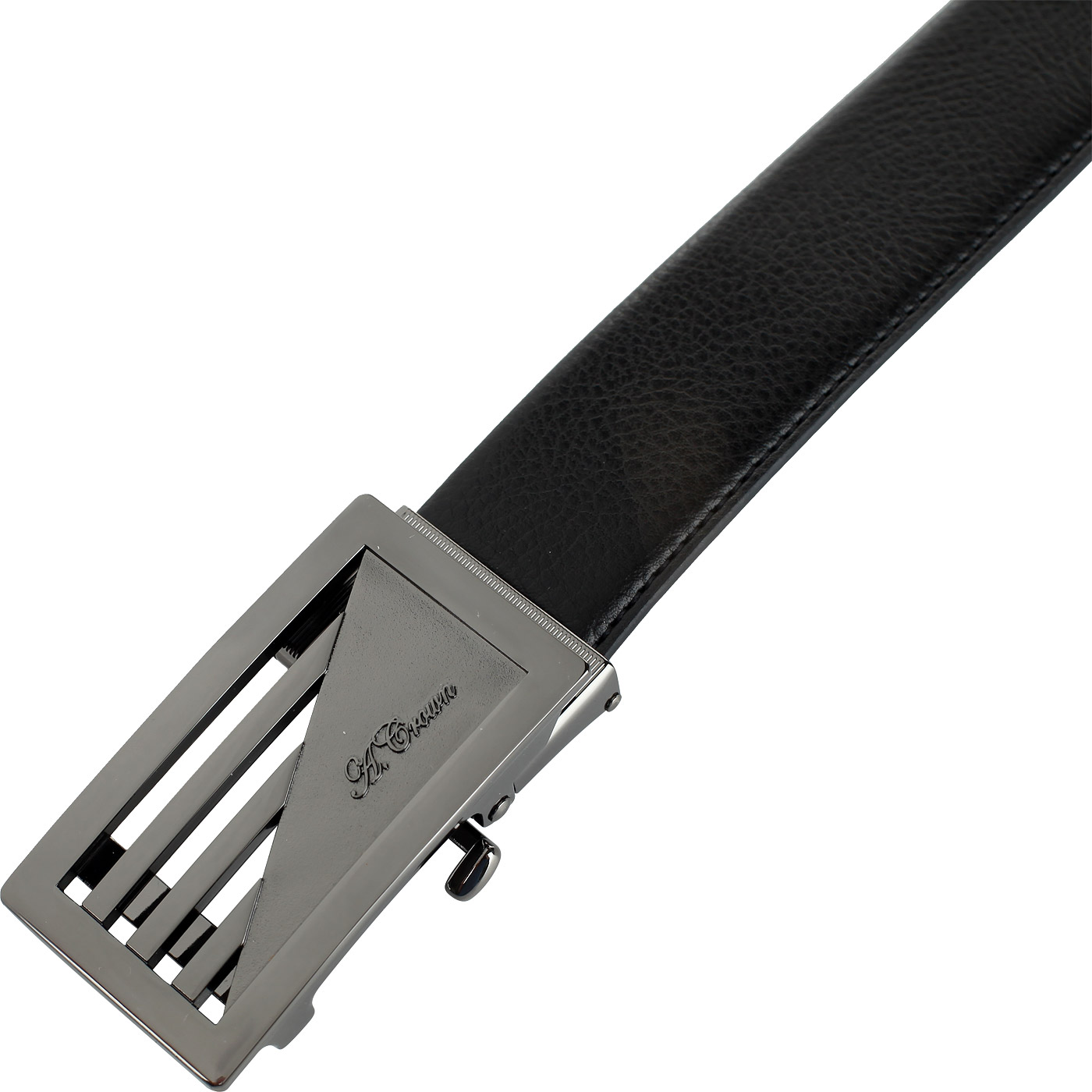 Мужской кожаный ремень Anthoni Crown 