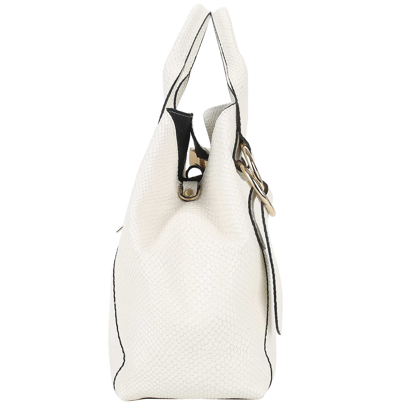 Сумка из мягкой питоновой кожи Ripani Bigia