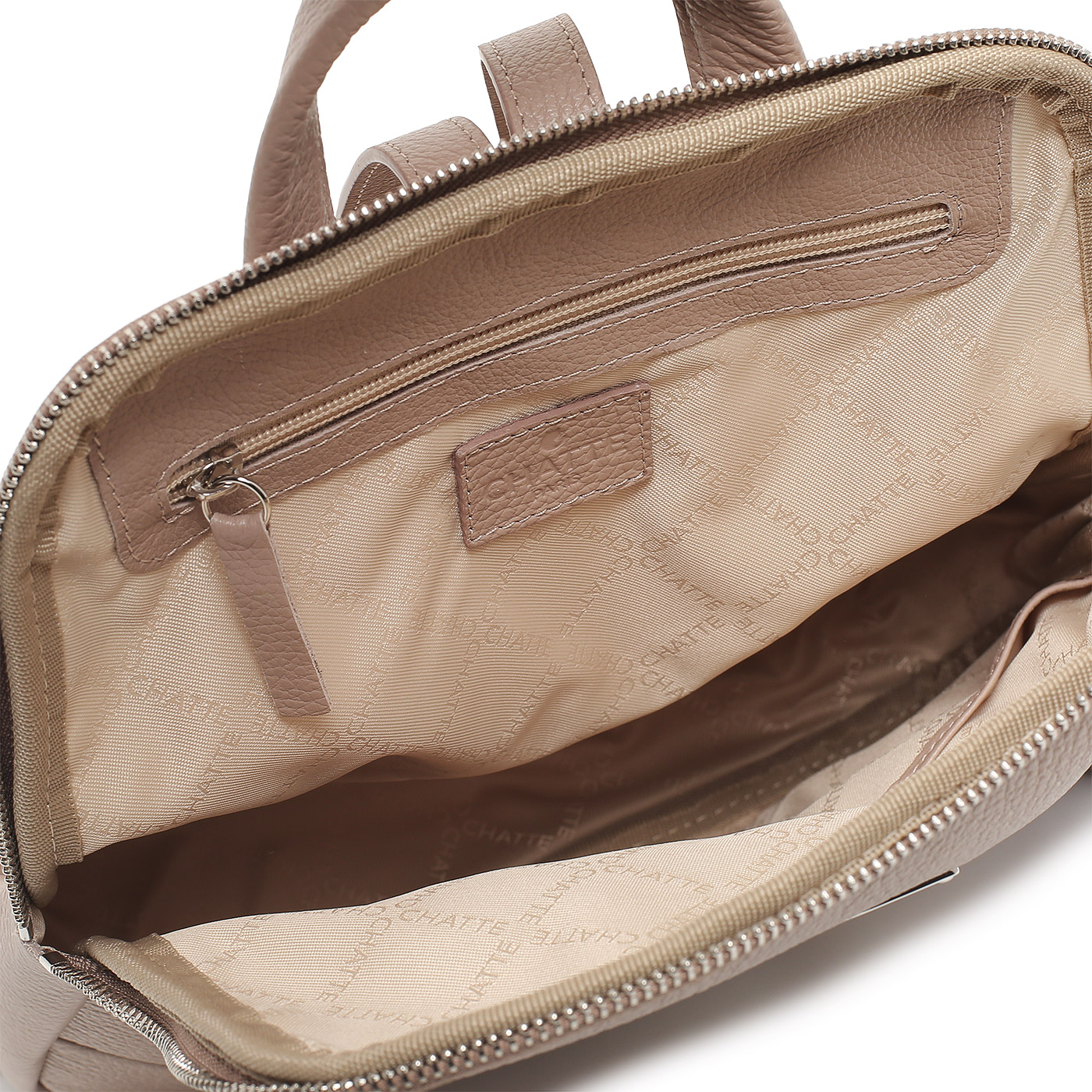 Кожаный рюкзак на молнии Chatte Lion