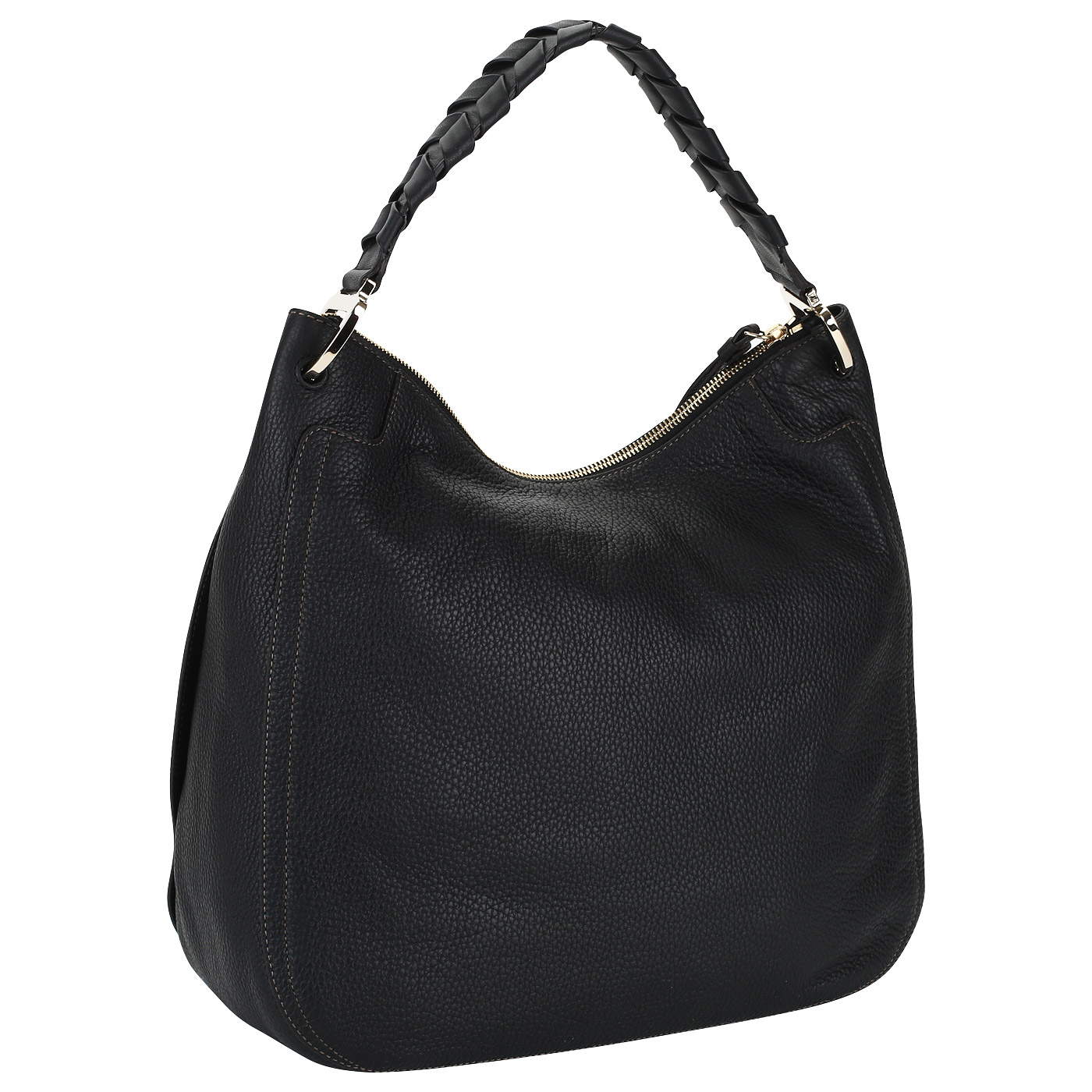 Сумка-хобо из кожи Furla Rialto