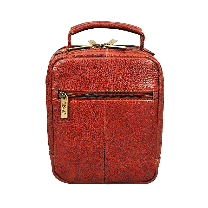 Мужская кожаная деловая сумка Dr. Koffer 