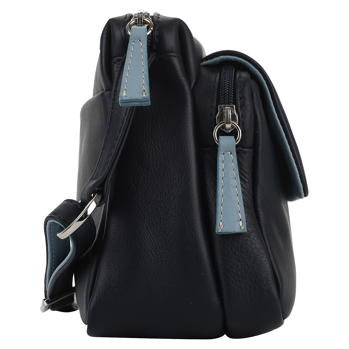 Сумочка из гладкой кожи Bruno Rossi 