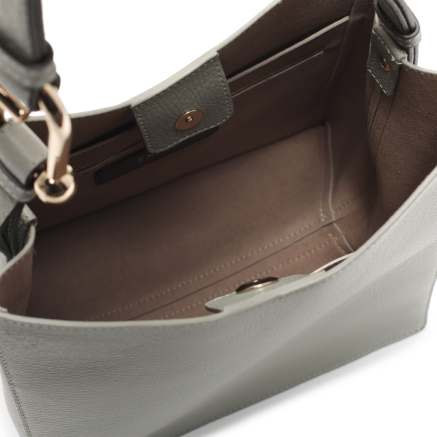 Кожаная сумка Furla Nuvola