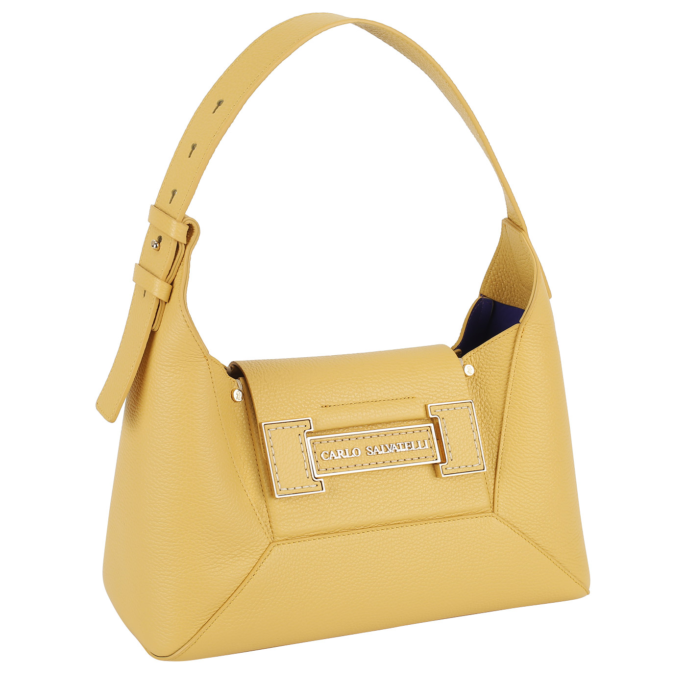 Кожаная сумка Carlo Salvatelli Marta gemma