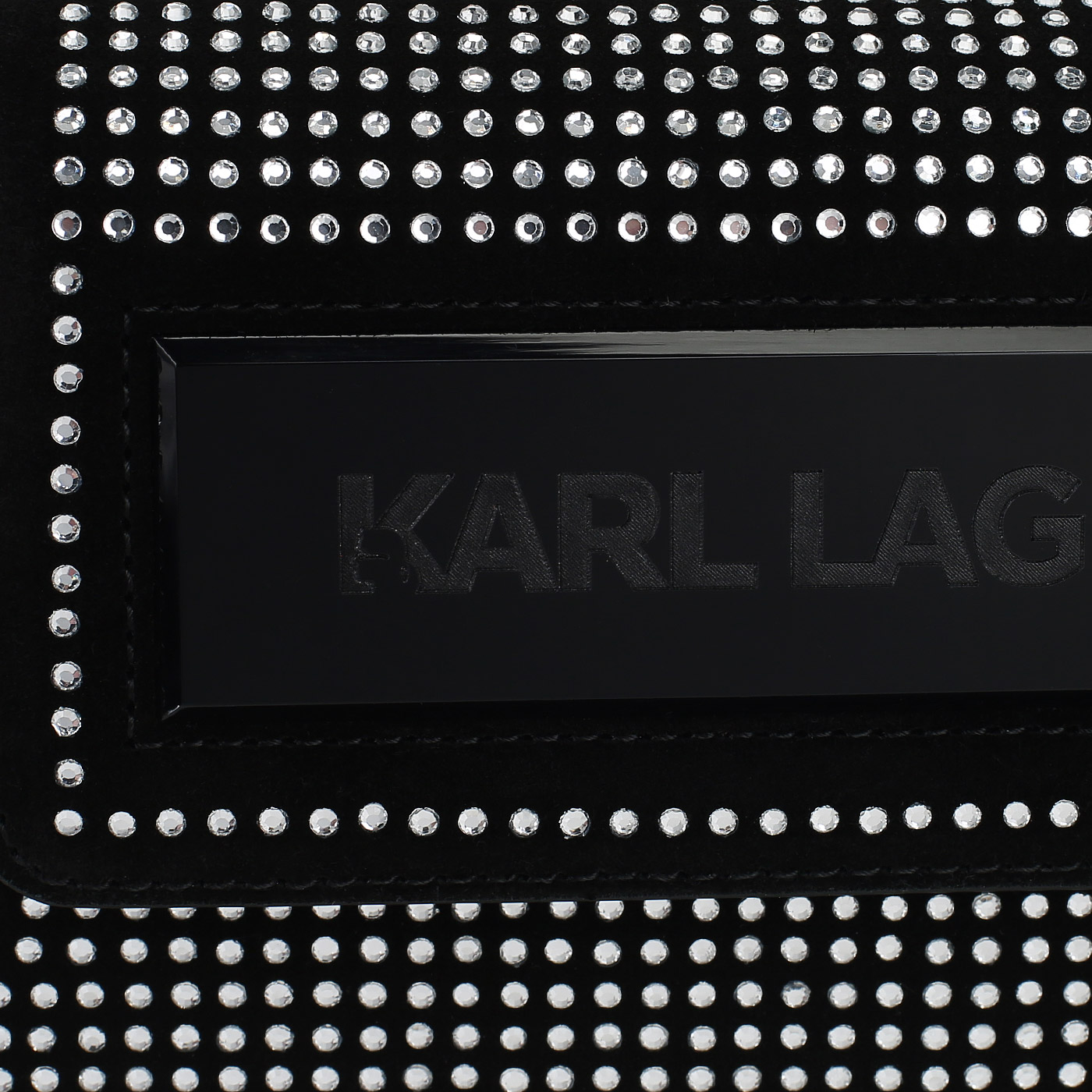 Сумка со стразами Karl Lagerfeld Icon k