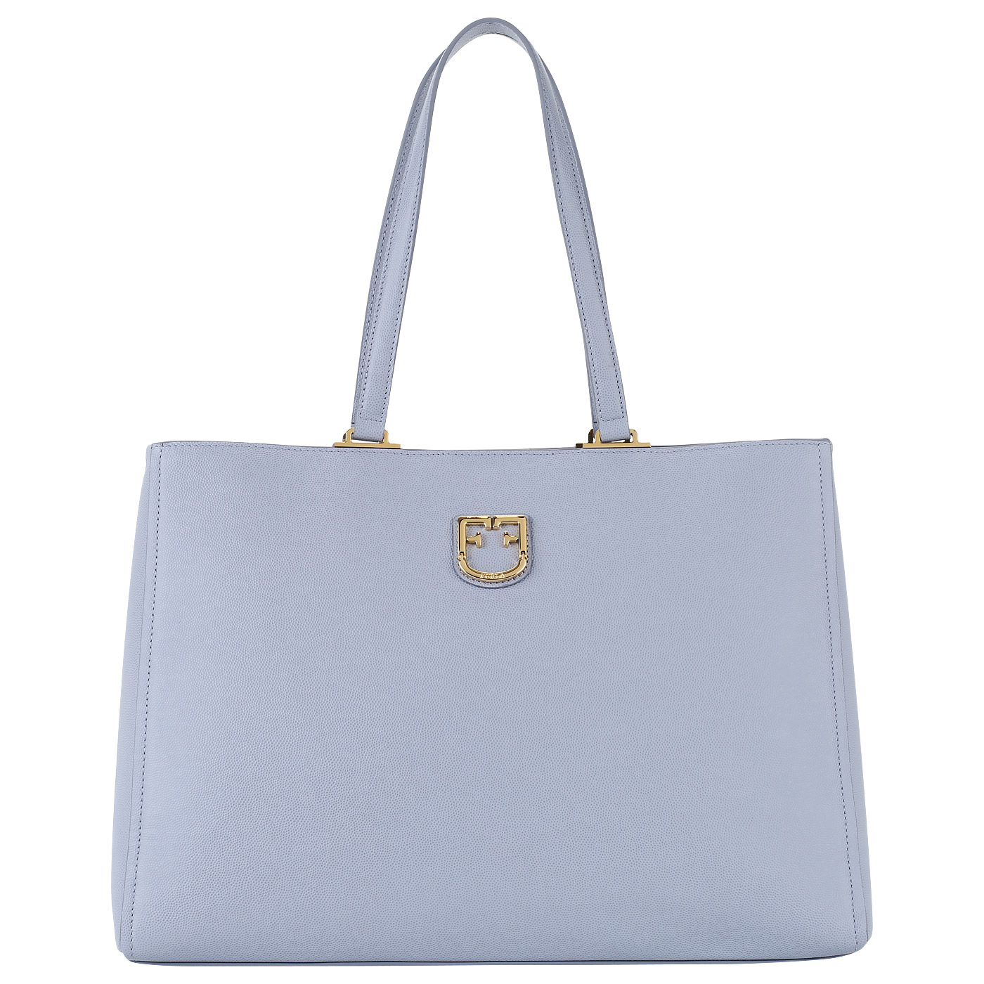 Furla Тисненая кожаная сумка